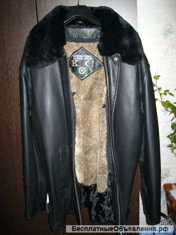 Куртка Кожаная (зима) 2XL