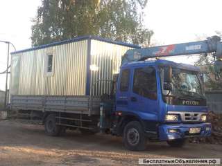 Стандартная металлическая бытовка, блок-контейнер