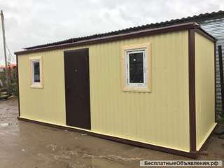 Бытовки с полимером для прорабской