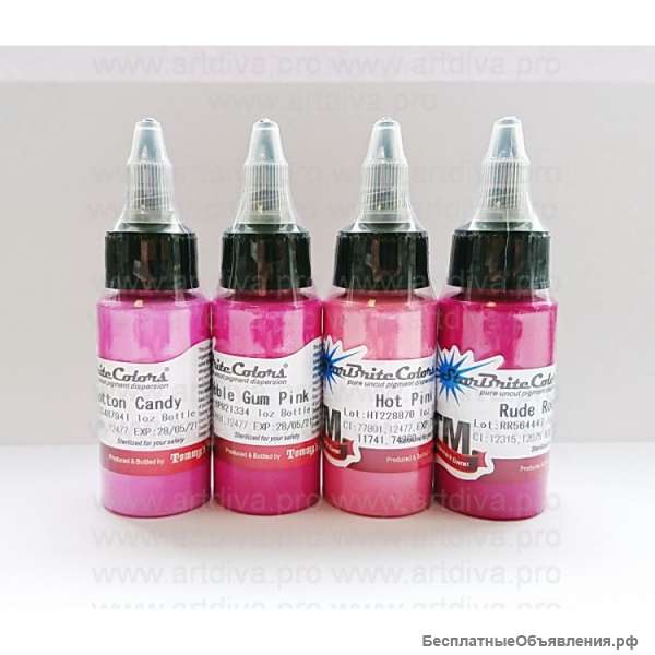 Краска для татуировки Starbrite в ассортименте