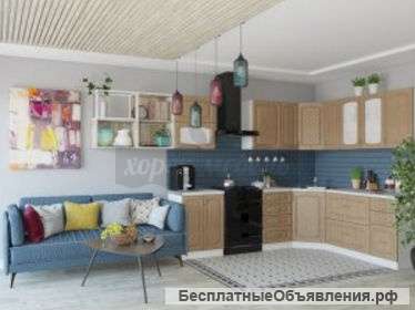 Угловая кухня Сити-02 Анегри