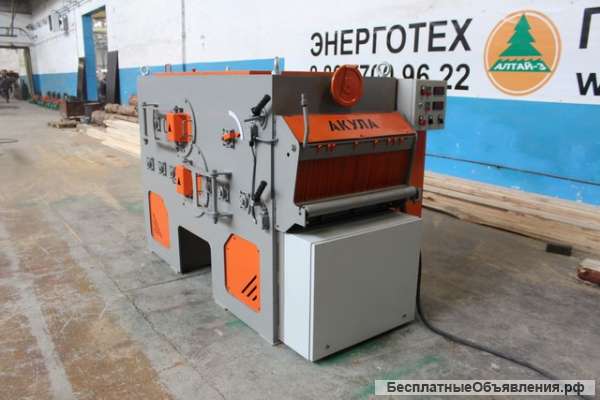 Двухвальный многопильный станок Акула 2М