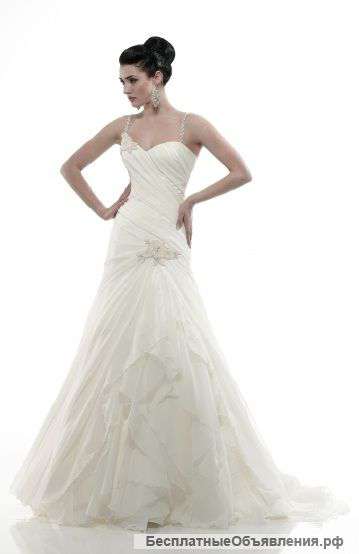 Стильное свадебное платье