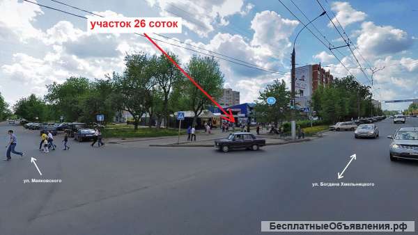 Участок 26 соток в зоне Ж-3 в центре Иваново