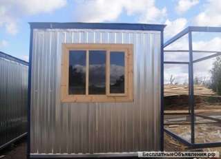 Утепленная бытовка, блок контейнер эконом