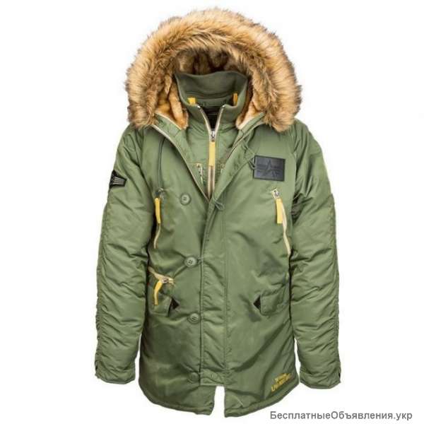 Зимняя куртка N3b Inclement alpha industries (инклимент н3б от альфы)
