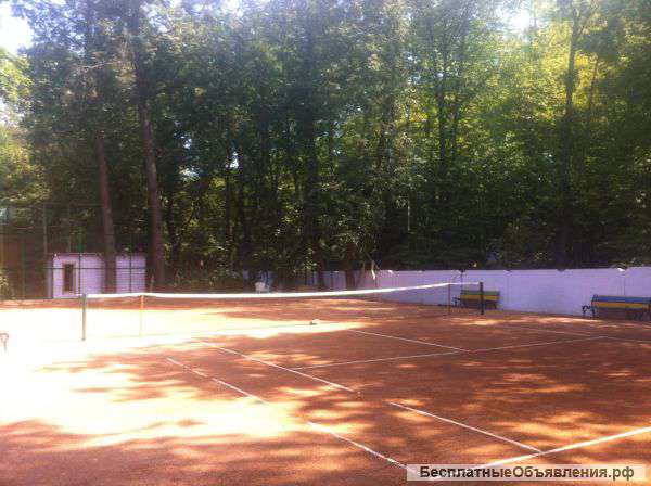 Открылся теннисный корт на м. Сокольники