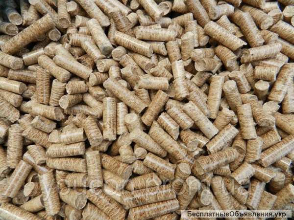 Древесные пеллеты из сосны 6-8 мм
