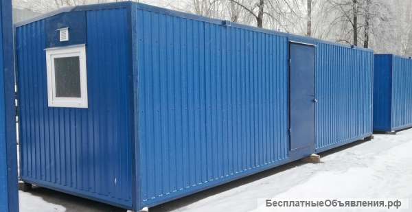 Зимние усиленные бытовки на швеллере
