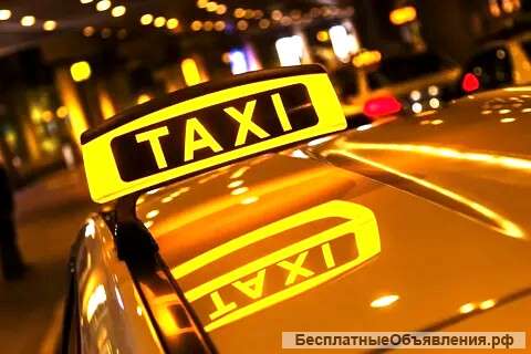Водитель такси на аренде автомобиля