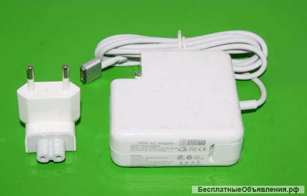 Зарядка для ноутбука Apple 16,5V 3,65A (60W) magsafe 2 (159)