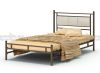 Кровать 120 "МЕЛИНА" металлическая 1