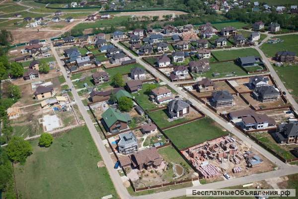 Участок 9 соток на Киевском шоссе, ПМЖ, лес, река, 35 км от МКАД