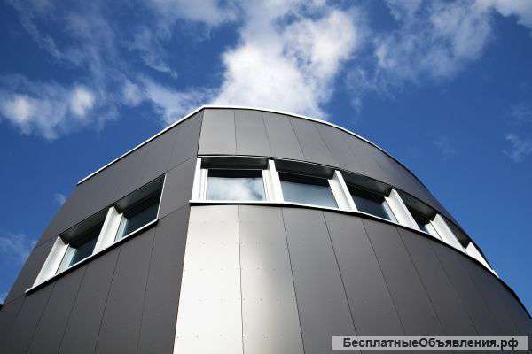 Фасадный строительный декоративный пластик Hpl. Панели hpl для фасадов вентилируемых.