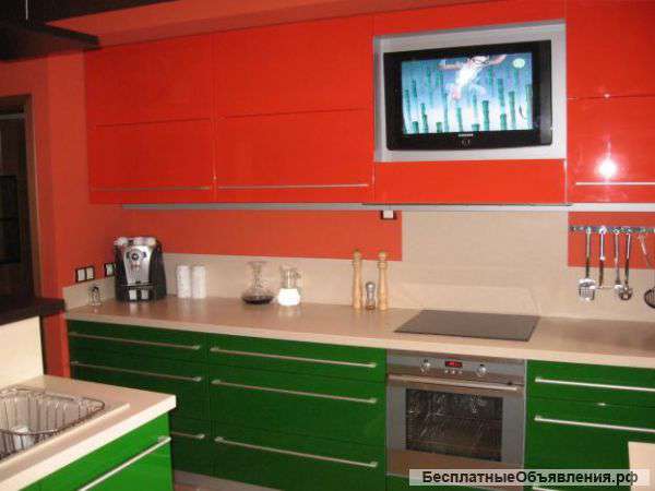 Кухни эмаль (высокий глянец, 6-тислойн., Италия)