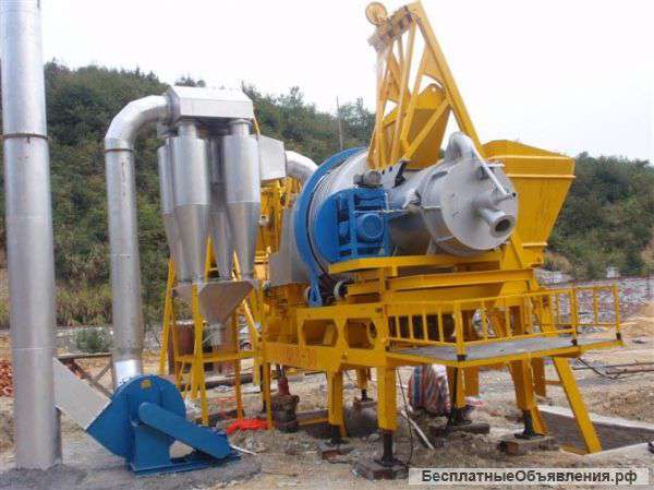 Мобильный асфальтный завод (АБЗ) GiTech серии QLB-40