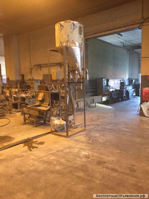 Стренговая линия гранулирования двухкаскадная (для ПЭ, ПП) до 250 кг/час с. б/у, Китай, 2012 г.