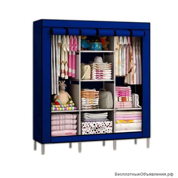 Мобильный тканевый шкаф Storage Wardrobe 88130