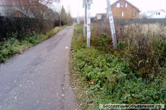 Участок 25 км от МКАД по Шелковскому шоссе, д.Райки