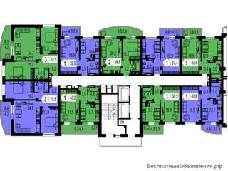 1-ую квартиру Белые росы д.22