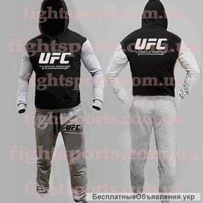 Спортивный костюм UFC BLACK-GRAY