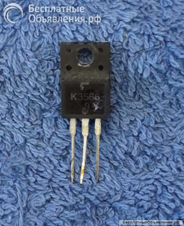2SK3566 (K3566) TOSHIBA Транзистор полевой MOSFET N-канальный 900V 2,5А оригинальный НОВЫЙ