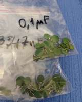 Керамические конденсаторы ЗЕЛЁНЫЕ GREEN круглые плоские ДЕМОНТАЖ оригинальные