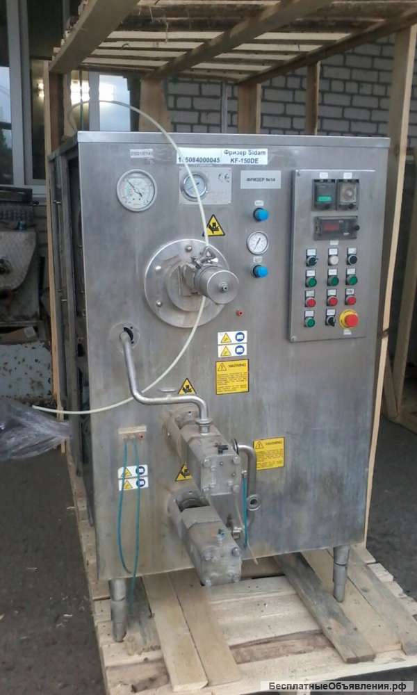 Фризер Sidam KF-150DE пр-ть 150-600 л/час