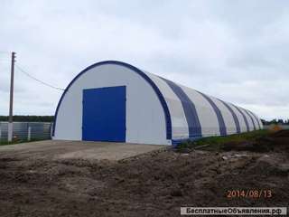 Изготовление ангаров под ключ