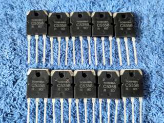 2SC5358 (C5358), TOSHIBA, JAPAN, NPN, 150W, 230V, 15A, hfe55, TO3PN оригинальный НОВЫЙ и ДЕМОНТАЖ
