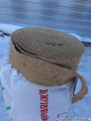 Межвенцовый утеплитель джут