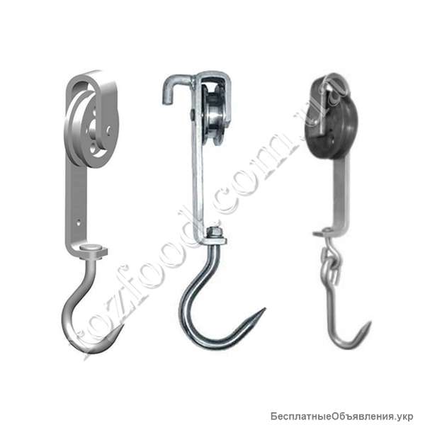 Прочные крюки для мясной продукции от производителя РОЗФУД