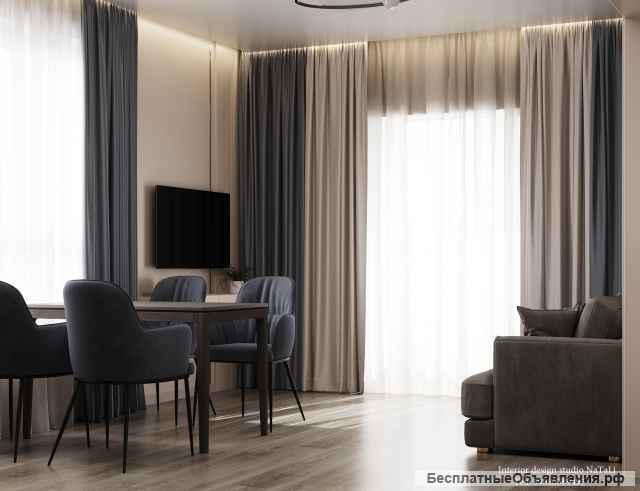 Дизайн интерьера квартир в Челябинске и удаленно