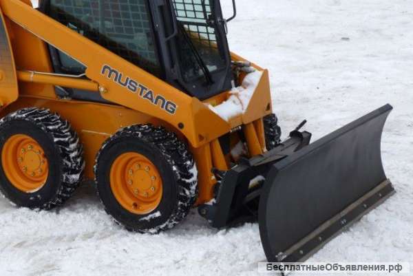 Отвал снегоуборочный для мини-погрузчика