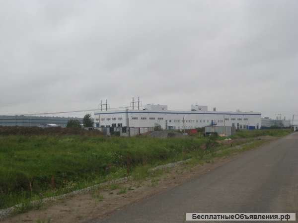 Земельного участка с возможностью подведения ЖД тупика Шушары