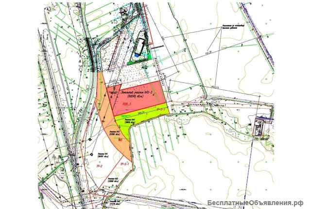 Земельного участка с возможностью подведения ЖД тупика Шушары