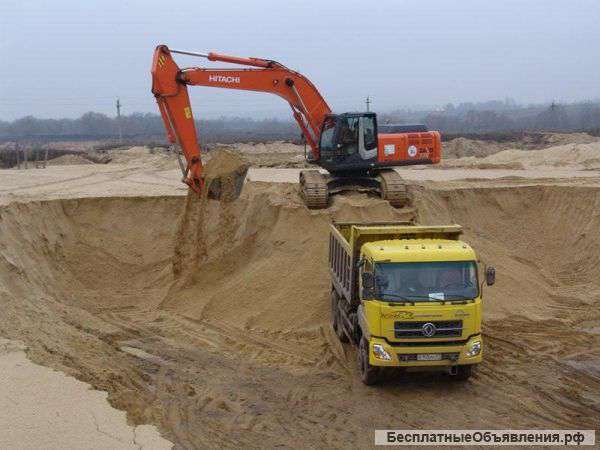 Песок, Щебень, ГПС, Отсев, Галька