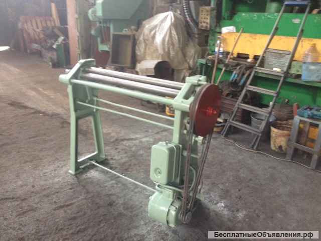 Вальцы электромеханические 3-х валковые (1мм х 1030мм)