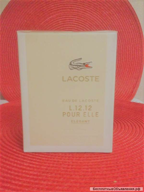 Eau De Lacoste L.12.12 pour elle elegant