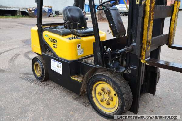 DAEWOO 2,5 т. D25S-3 погрузчик вилочный