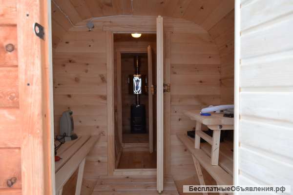 Бани-Бочки из Сибирского кедра 2-6 метров