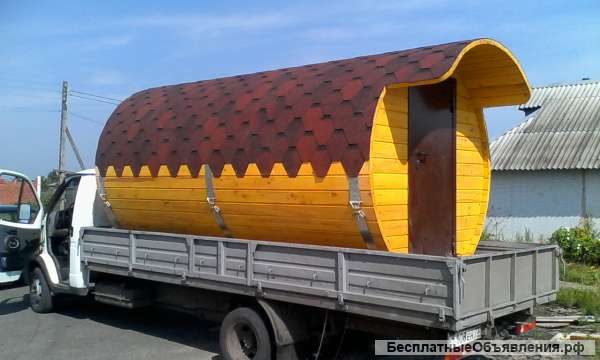 Бани-Бочки из Сибирского кедра 2-6 метров