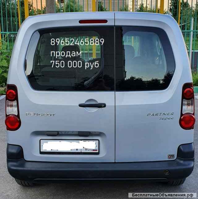 Пежо Партнер Типи Peugeot Partner Tepee 2013 грузопассажирский