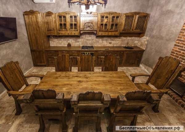 Отделка бань, деревянных СРУБОВ деревом, 100% массив дуба