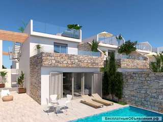 Вилла общей площадью 90 кв.м., частный бассейн, Los Alcázares, Испания