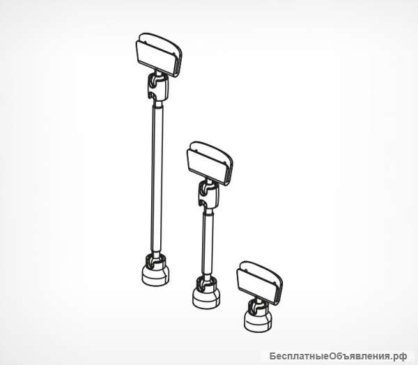 Ценникодержатель на магнитном держателе