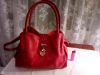 Сумка женская красная кожаная новая