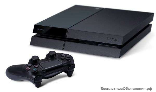 Продам новую PS4 (500 гб) + игра Watch Dogs