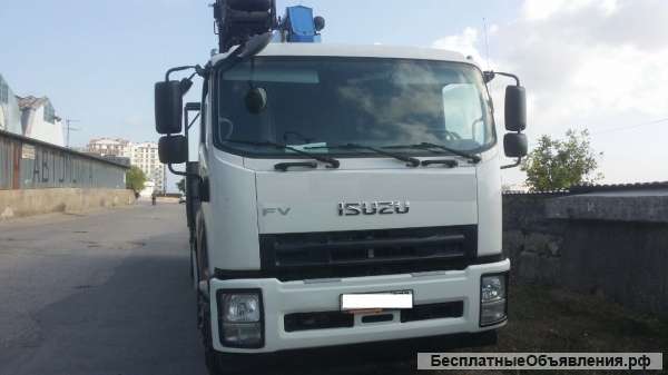 Кран-манипулятор isuzu 4389 WC