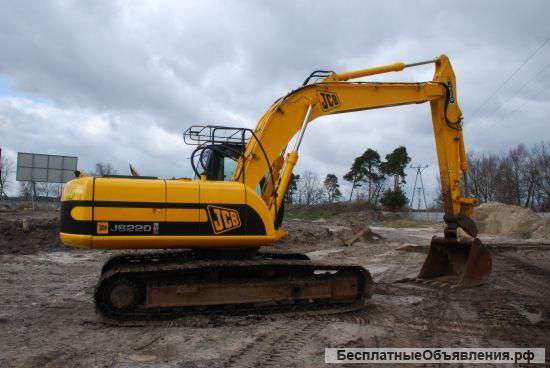Гусеничный экскаватор JCB 220 в аренду